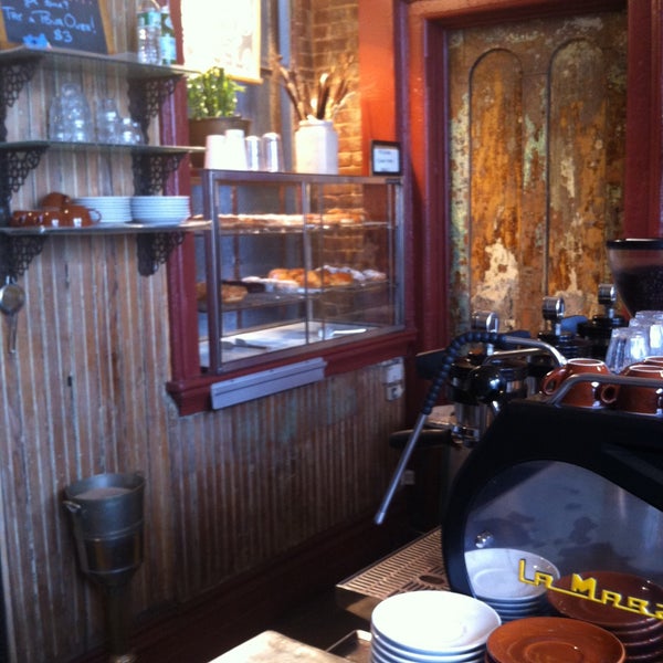 Photo taken at Bowery Coffee by Talis on 4/13/2013