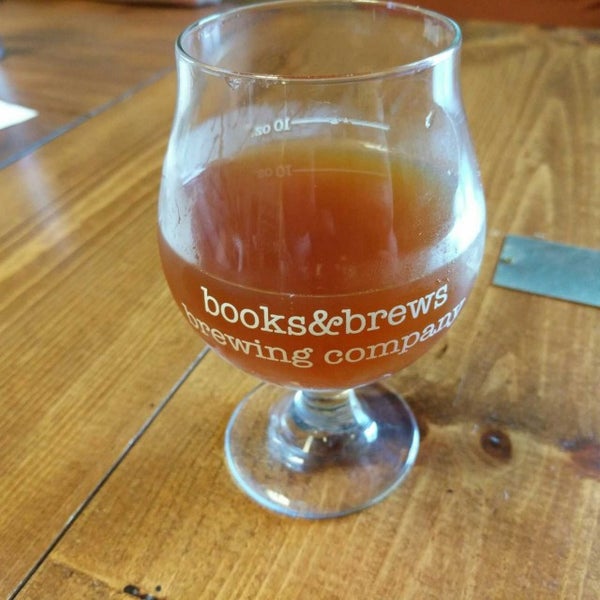 Photo taken at Books &amp; Brews Brewing Company by Steve W. on 6/10/2017