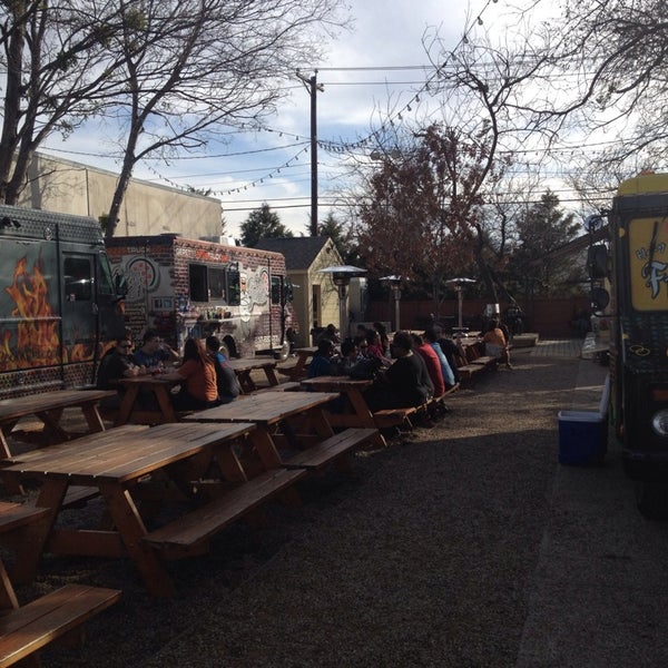 Photo taken at Fort Worth Food Park by Ivan on 1/12/2014