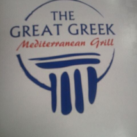 Photo taken at The Great Greek Mediterranean Cafe by Karah A. on 11/30/2011