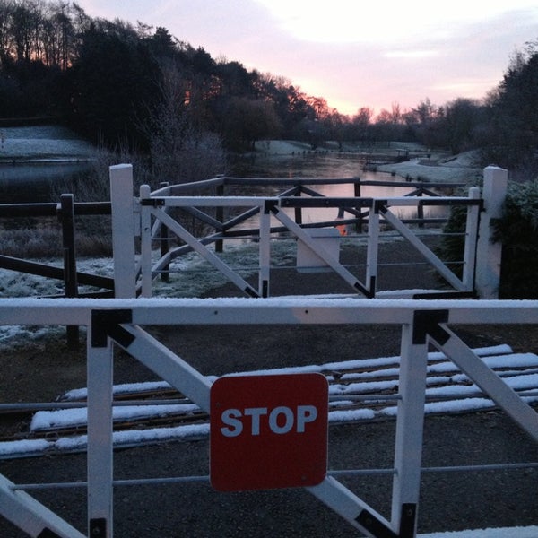Photo taken at Lightwater Valley by Ashley Y. on 1/16/2013