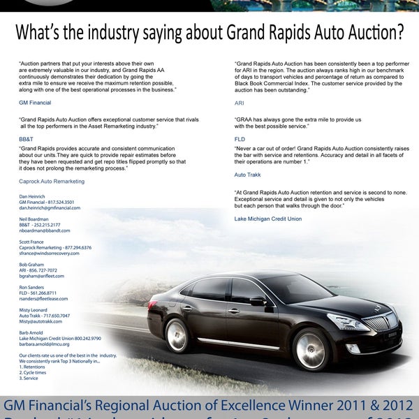 Grand Rapids Auto Auction Jenison, MI