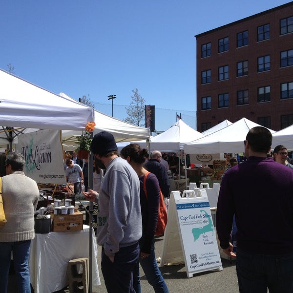 Photo taken at South End Open Market @ Ink Block by SiLan on 5/5/2013