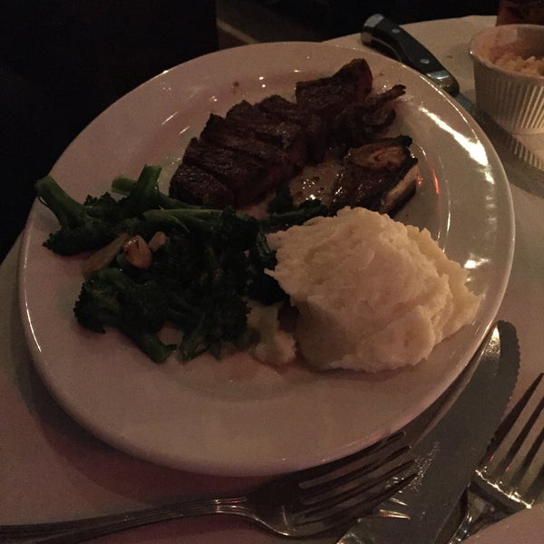 Photo taken at Empire Steak House by Stephanie T. on 2/27/2015