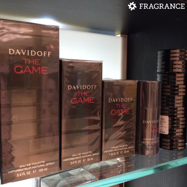 The Game é o perfume dos homens que querem se destacar. Venha testar em sua pele na Fragrance Perfumaria!.!.