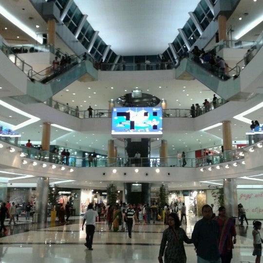 Photo taken at South City Mall by Ananya R. on 2/24/2013
