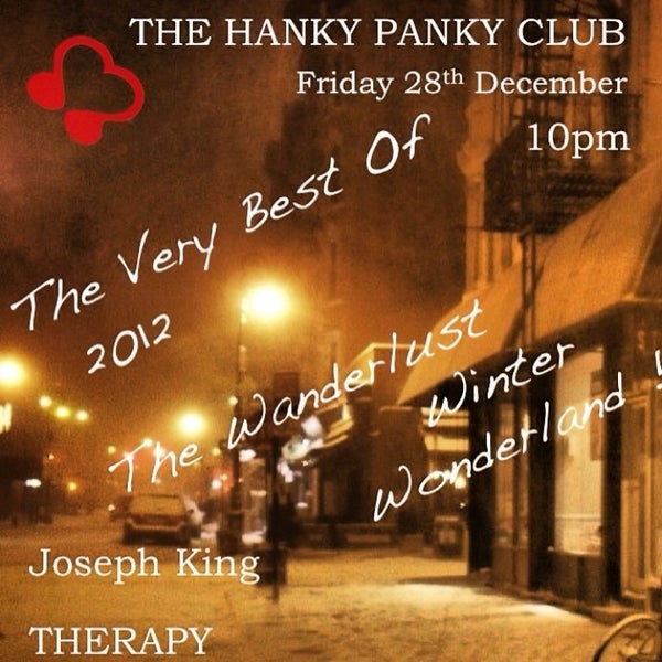 Снимок сделан в The Hanky Panky Club пользователем The Cheeky C. 12/28/2012