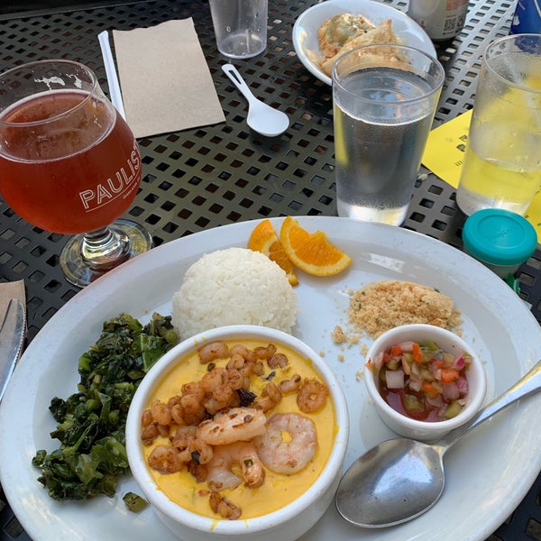 Photo taken at Paulista Brazilian Kitchen and Taproom by melissa t. on 7/23/2022