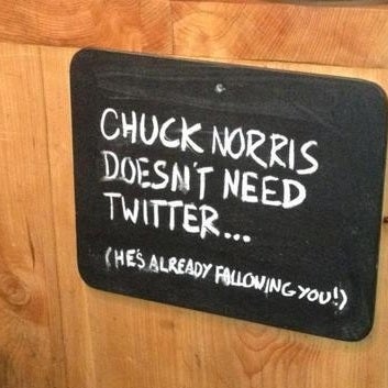 Why? Because Chuck Norris jokes will live on forever - That's why. And who wouldn't take him to a show? Visit http://www.2for1shows.com/ and get your tickets!