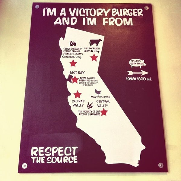 รูปภาพถ่ายที่ Victory Burger โดย Savor O. เมื่อ 3/21/2014
