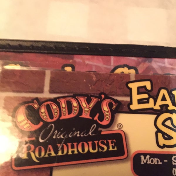 Photo taken at Cody&#39;s Original Roadhouse - BayPines by Allyson L. on 2/1/2016