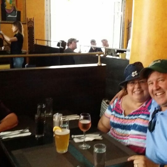 Photo taken at Blue Planet Grill by Javier B. on 8/30/2014
