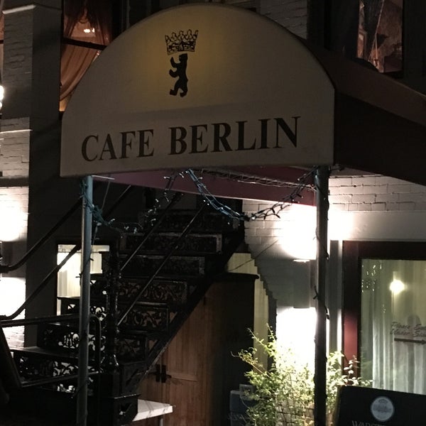 Photo taken at Cafe Berlin On Capitol Hill by GreatStoneFace A. on 11/5/2017