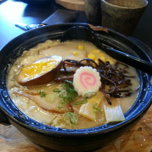 Ramen was ok but nothing special.   The pork belly was disappointing since it was chewy and not tender enough.  Adding extra noodle is $4 but the normal portion was enough to fill me up.