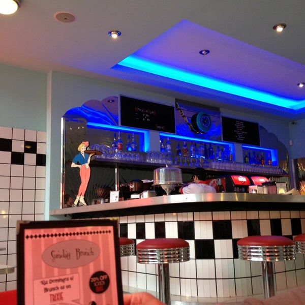 Photo taken at TRIXIE American Diner by Martin P. on 5/19/2013