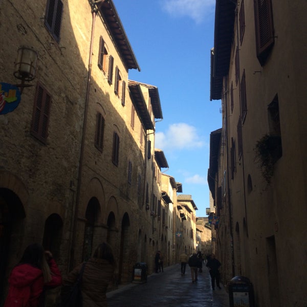 Photo taken at San Gimignano 1300 by Deniz Y. on 2/8/2018