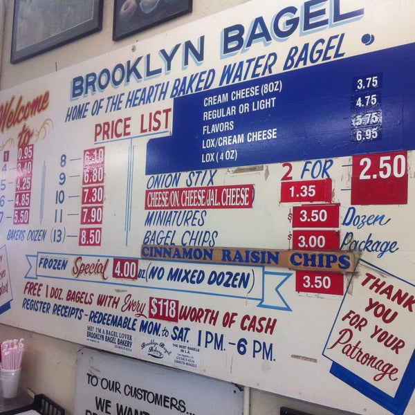 Brooklyn Bagel East LA 30 tips