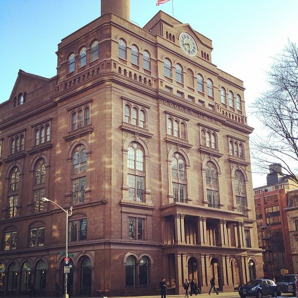 Cooper Union Great Hall College Academic Building in NoHo