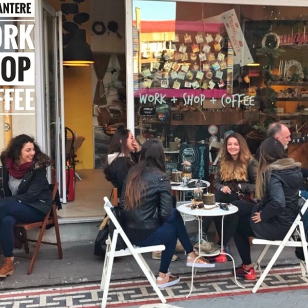 Photo taken at DukkanTere Work &amp; Shop &amp; Coffee by Zeynep Didem G. on 2/18/2017