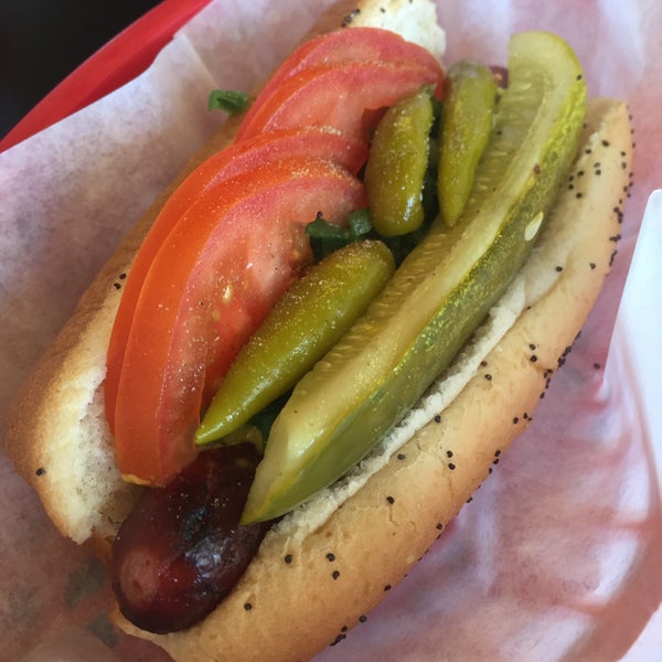 Photo taken at Hot&quot;G&quot;Dog by Regina M. on 7/9/2016