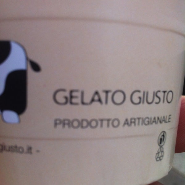 Photo taken at Gelato Giusto by Massimo D. on 4/25/2013