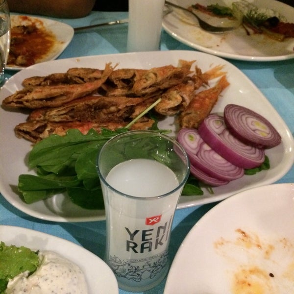 Photo taken at Ege Rıhtım Restaurant by Burak G. on 4/15/2017