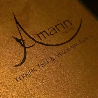 Photo taken at Amarin Thai Restaurant by G. Adam S. on 10/3/2012