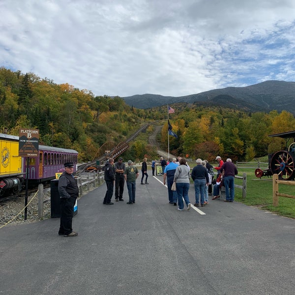Photo taken at The Mount Washington Cog Railway by Brynk on 9/26/2019