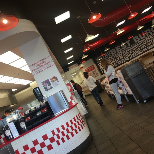 Photo taken at Five Guys by Burak A. on 9/22/2017