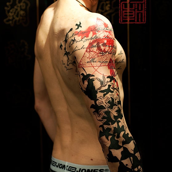 Снимок сделан в Tattoo Temple пользователем Tattoo Temple 11/13/2013
