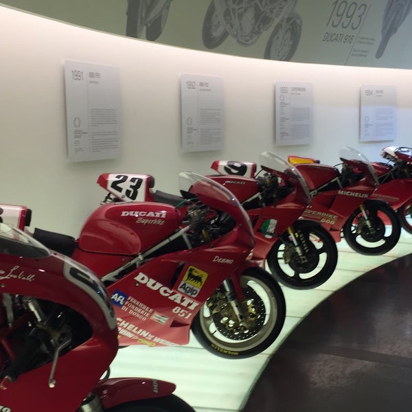 Photo taken at Ducati Motor Factory &amp; Museum by Rosita G. on 8/27/2018
