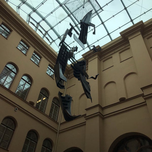 Photo taken at Art Museum “Riga Bourse” by Marie A. on 5/3/2019