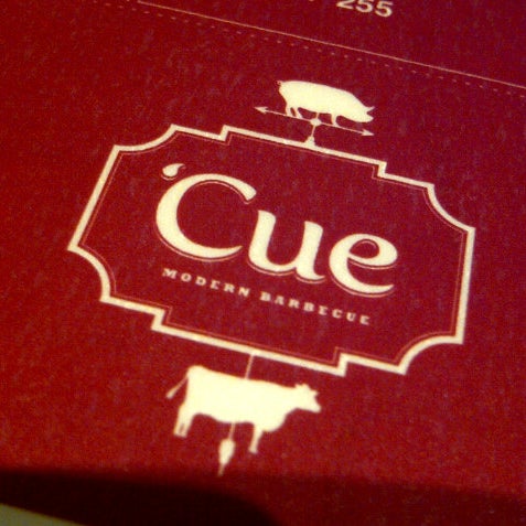 Photo taken at &#39;Cue Modern Barbecue by Ana D. on 10/7/2012