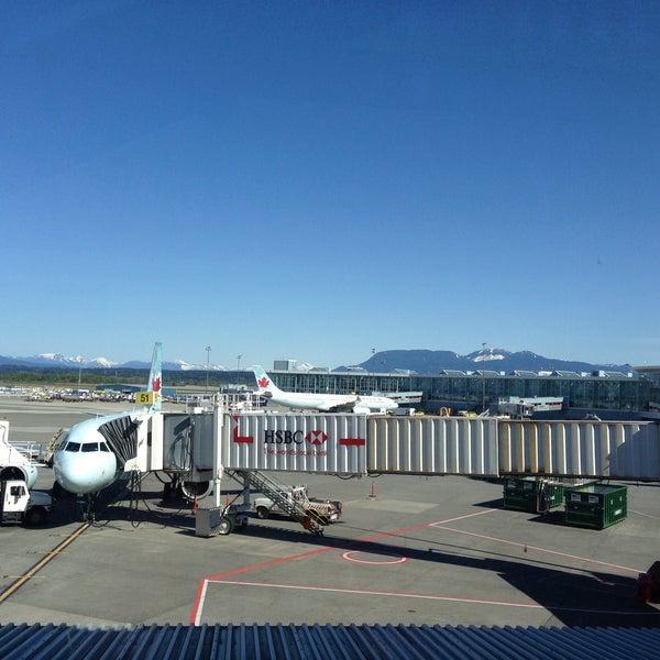 Photo taken at Vancouver International Airport (YVR) by Grace T. on 5/3/2013