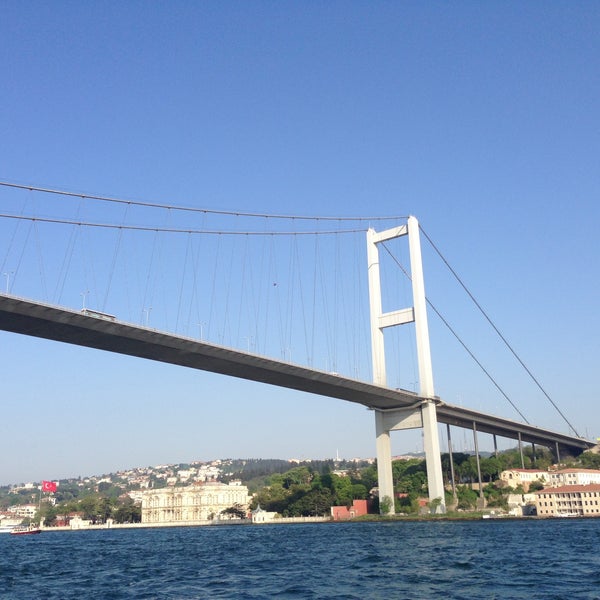 Photo taken at Bosphorus Bridge by Mert on 5/2/2013
