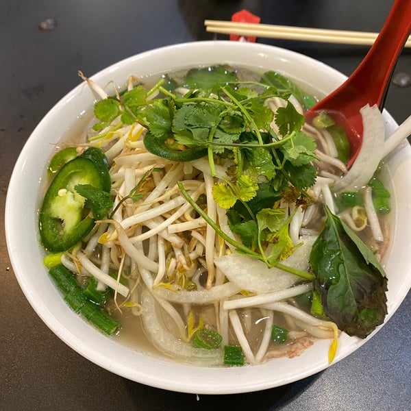 The pho was great. Boba 🧋 tea was good. I can’t believe they charge a service fee just for eating there. Never heard of this before in any other restaurant. Maybe I shouldn’t have left a tip.