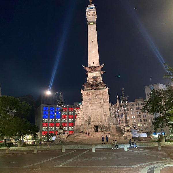 Photo taken at Soldiers &amp; Sailors Monument by Eddie L. on 7/6/2021