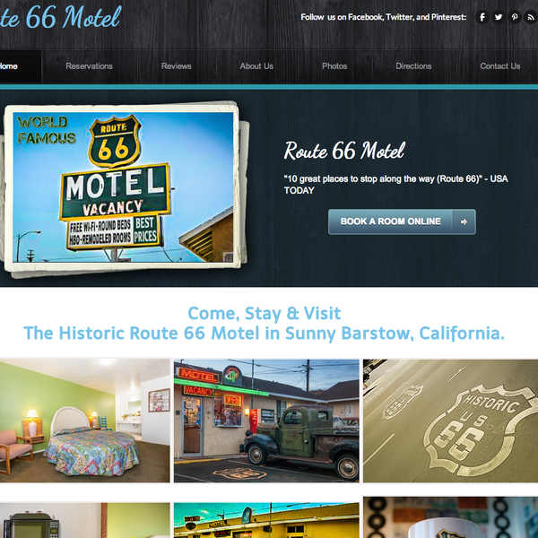 รูปภาพถ่ายที่ Route 66 Motel โดย Route 66 Motel เมื่อ 11/28/2014