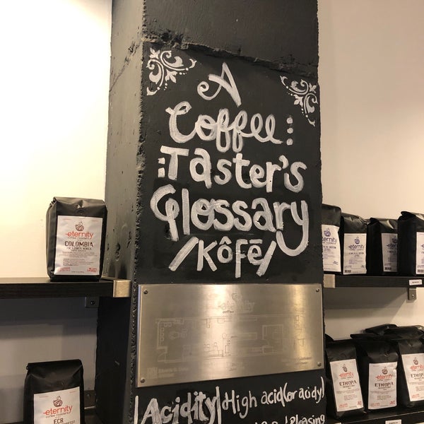 Photo taken at Eternity Coffee Roasters by Jacobo G. on 1/5/2019