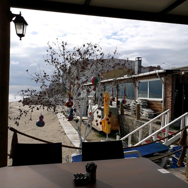 Photo taken at Shaya Beach Cafe &amp; Restaurant by Mine on 11/11/2020