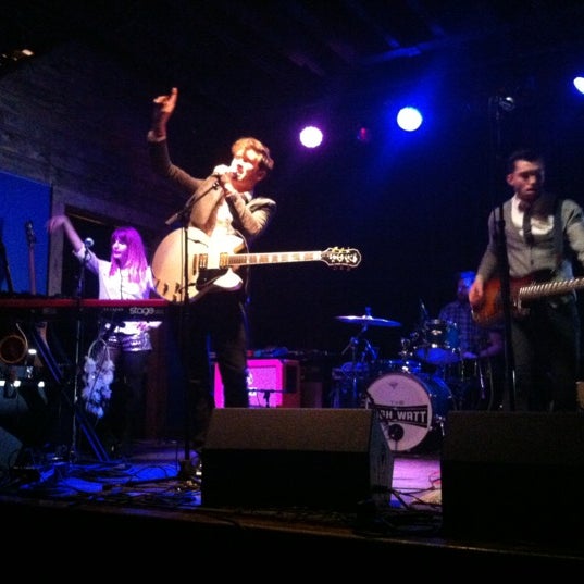 Photo taken at The High Watt by Erin B. on 2/18/2013