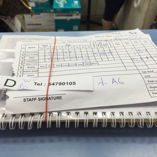 Queensway Printing Pte Ltd Office Supply Store in Singapore