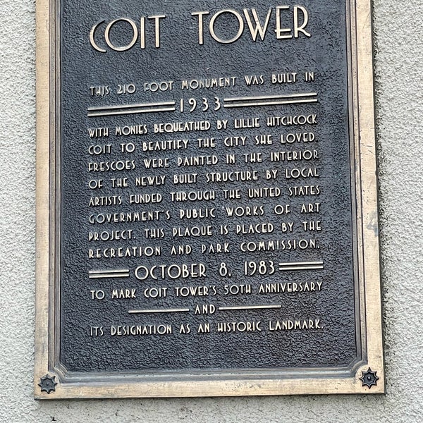 4/6/2023에 Smith G.님이 Coit Tower에서 찍은 사진