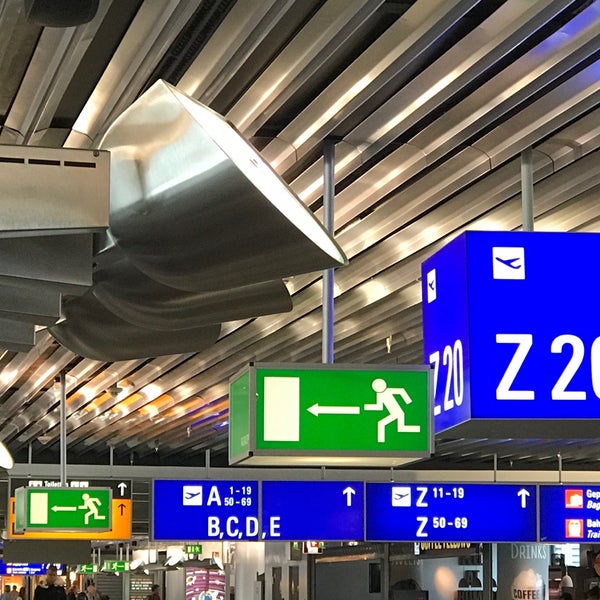 Gate Z20 Airport Gate in Frankfurt am Main