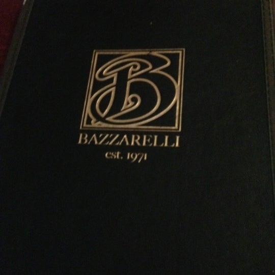 Photo taken at Bazzarelli Restaurant by Angela S. on 10/4/2012