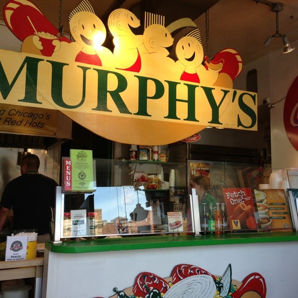 Photo taken at Murphy&#39;s Red Hots by Derek T. on 5/18/2013