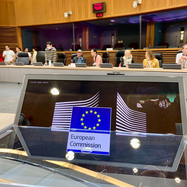 Photo taken at European Commission - Berlaymont by Toni S. on 5/8/2022