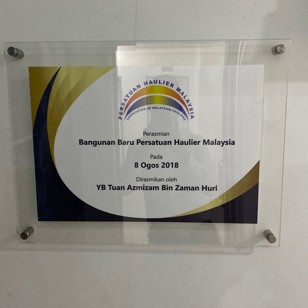 Association Of Malaysian Hauliers Non Profit In Pelabuhan Klang