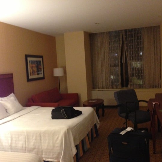 Photo taken at Courtyard by Marriott New York Manhattan/Midtown East by Brian G. on 1/14/2013
