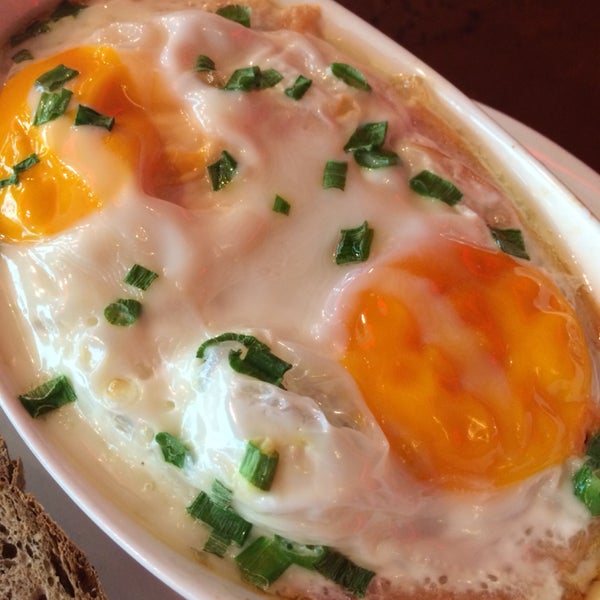 Baked eggs are kind of healthy